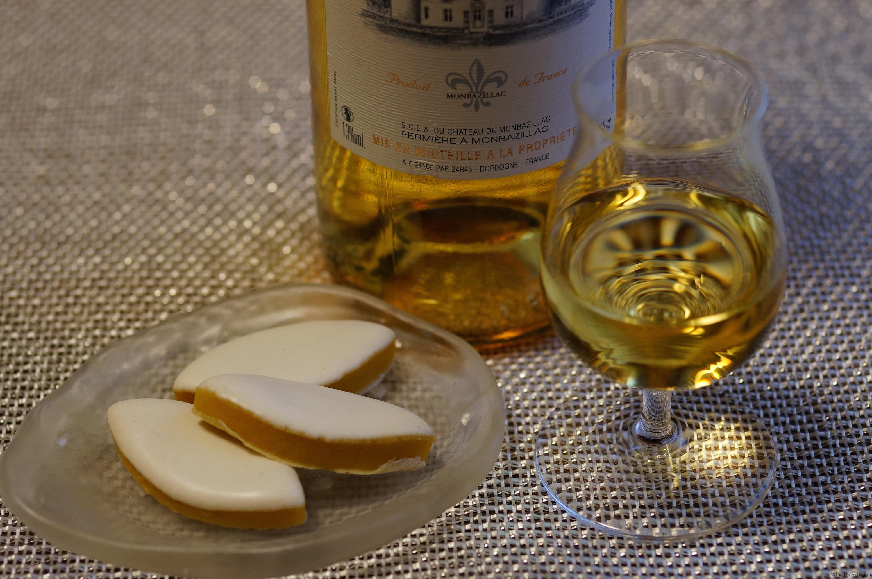 甘口白 モンバジャック × アーモンド菓子のカリソン | Wine Press Japan